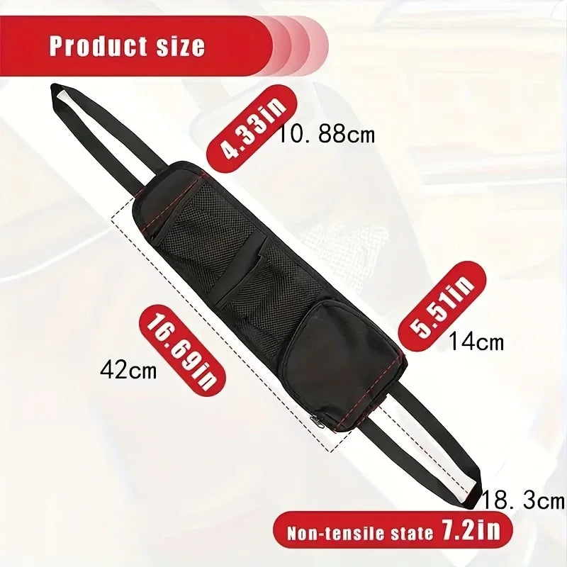 Car Seat Back Hanging Bag Oxford Cloth Waterproof Thermal Pressure
