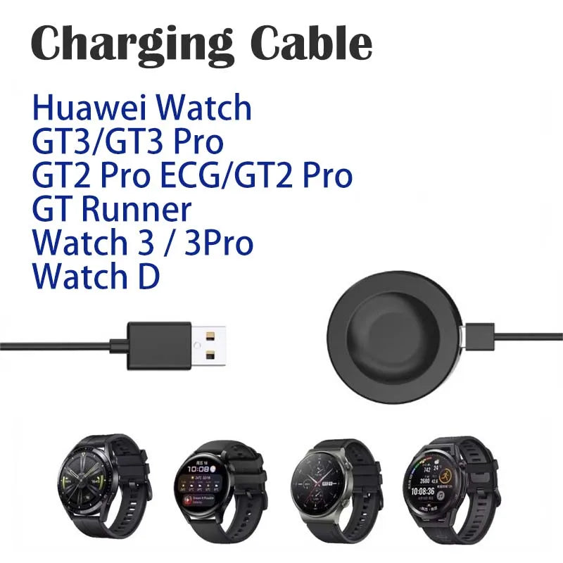 USB Charger for Huawei Watch GT5/GT4/GT3 SE/4 Pro/Ultimate