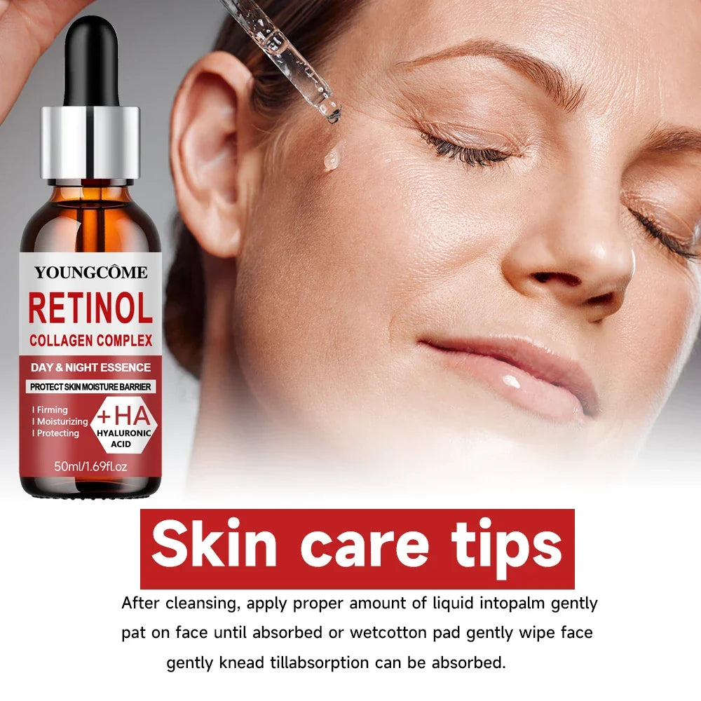 YOUNGCOME Retinol Collagen Face & Neck 3-Piece Skincare Set