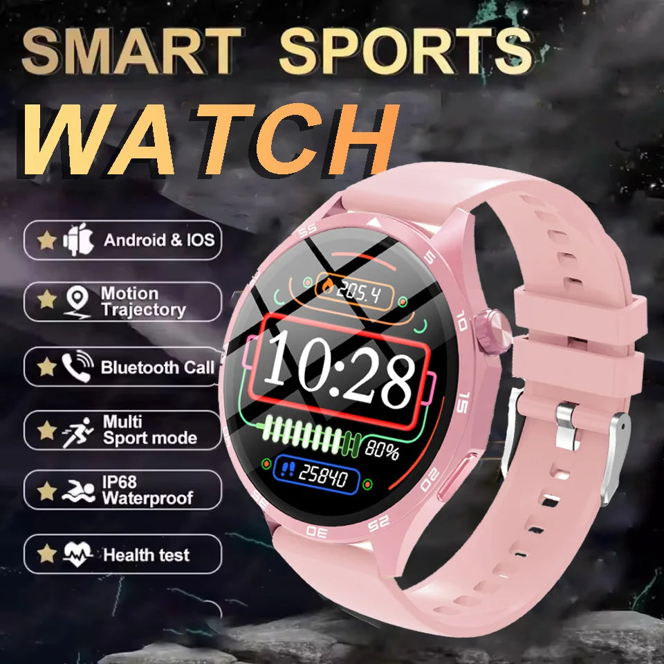 2025 Smart Watch Men Women Multi-sport Mode HD Amoled Smartwatch