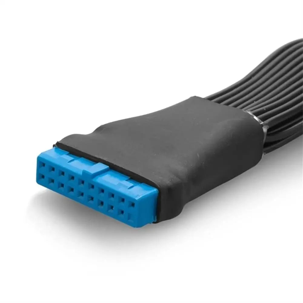 USB 3.0 19Pin 20Pin 1-to-2 Splitter Cable – Motherboard Header