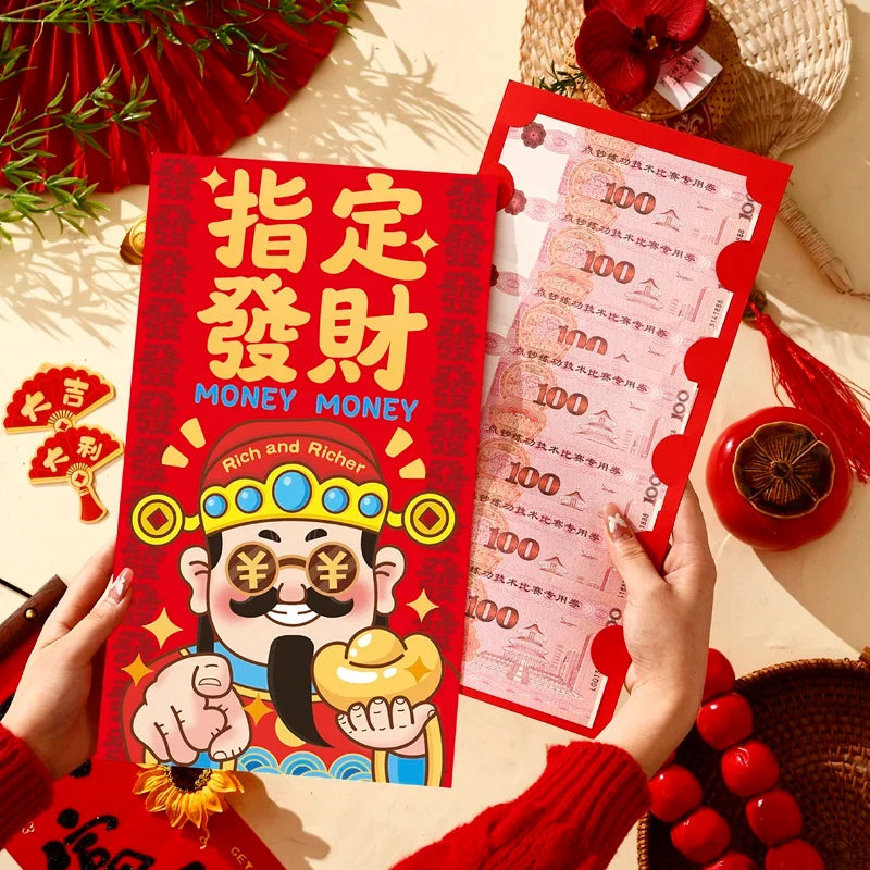 Creative Suprise Big Hongbag Year Red Envelope Birthday Pouch Chinese