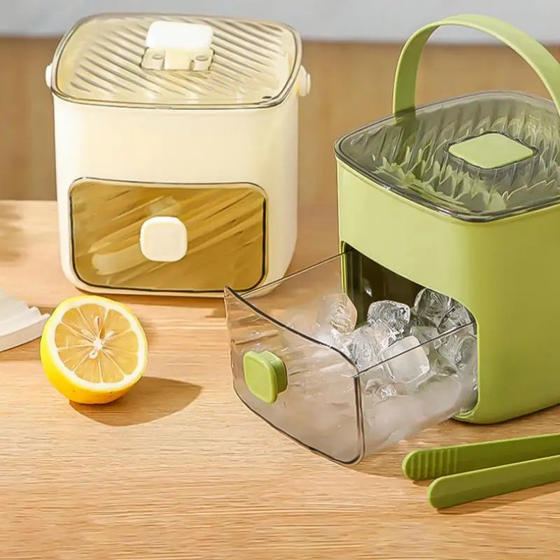 48-Grid Double Layer Ice Cube Tray | Easy-Release Ice Mold