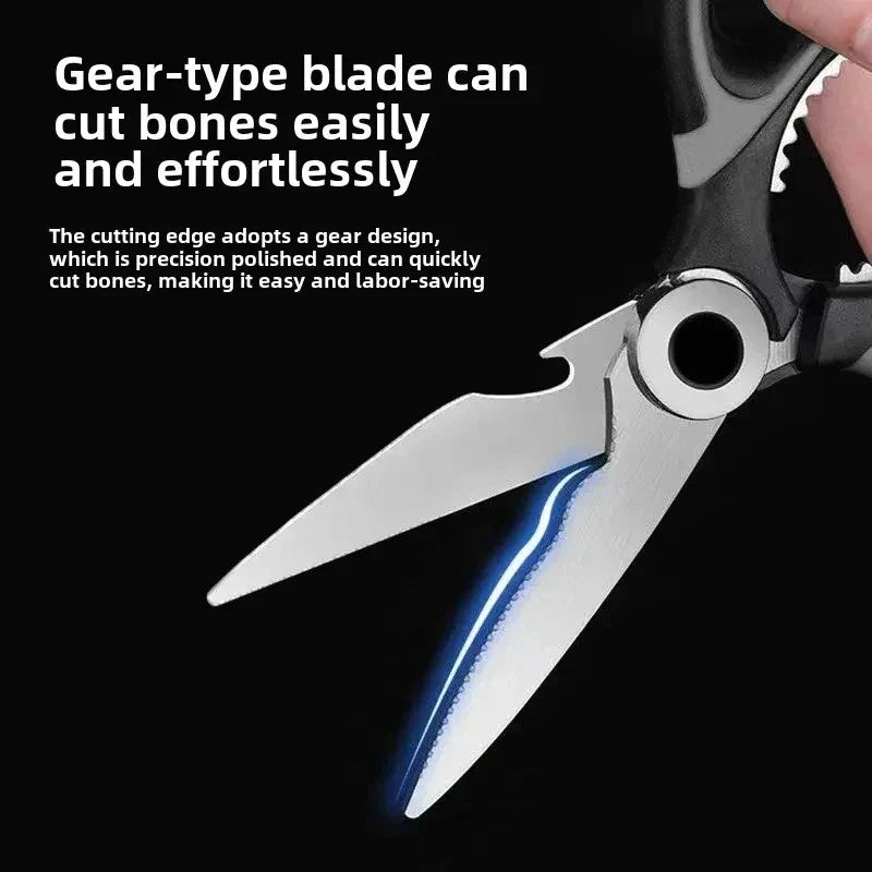 Stainless Steel Kitchen Scissors – Multi-Purpose Cooking Shears