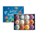 Kids Bath Bombs with Hidden Surprise Toys – 12-Piece Gift Set