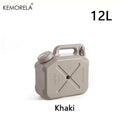 KEMORELA 12L Food-Grade PE Camping Water Storage Bucket