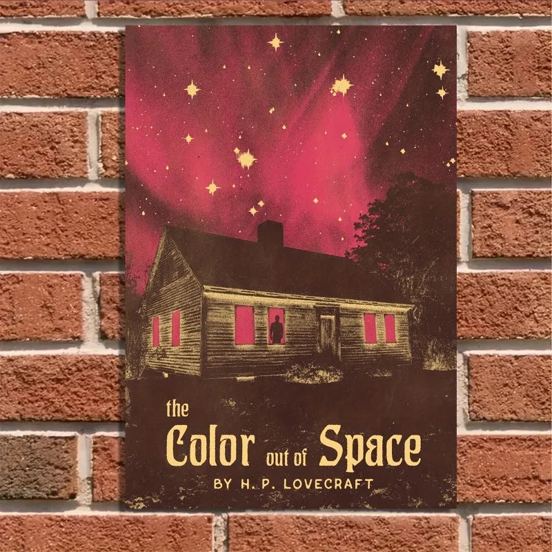H.P. Lovecraft "Color Out of Space" Canvas Art Print | Wall Decor