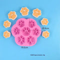 Cute Pet Paw Silicone Mold – DIY Candle Soap Chocolate Baking