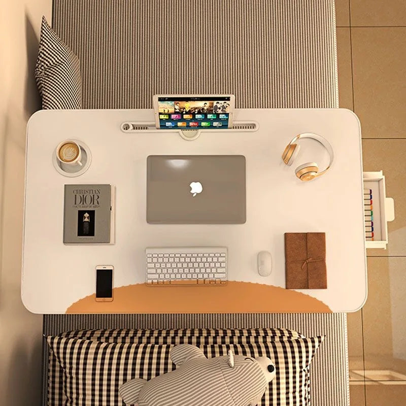 Foldable Bedside Laptop Table – Portable Desk for Dorm & Home