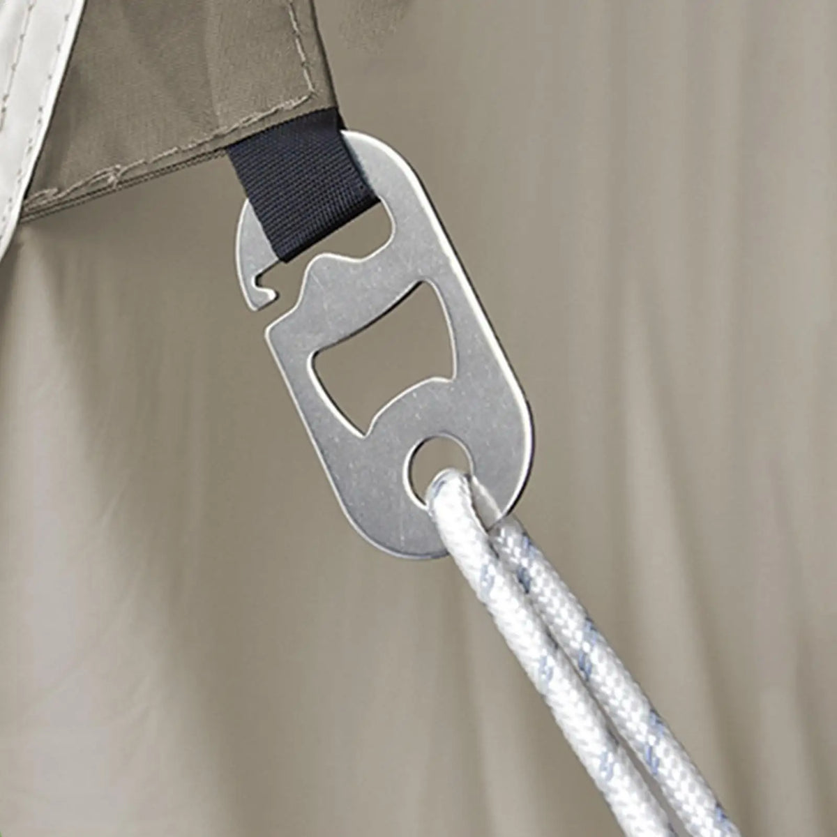 Tent Canopy Adjustment Buckle Sunshade Fixing Hook Bottle Opener