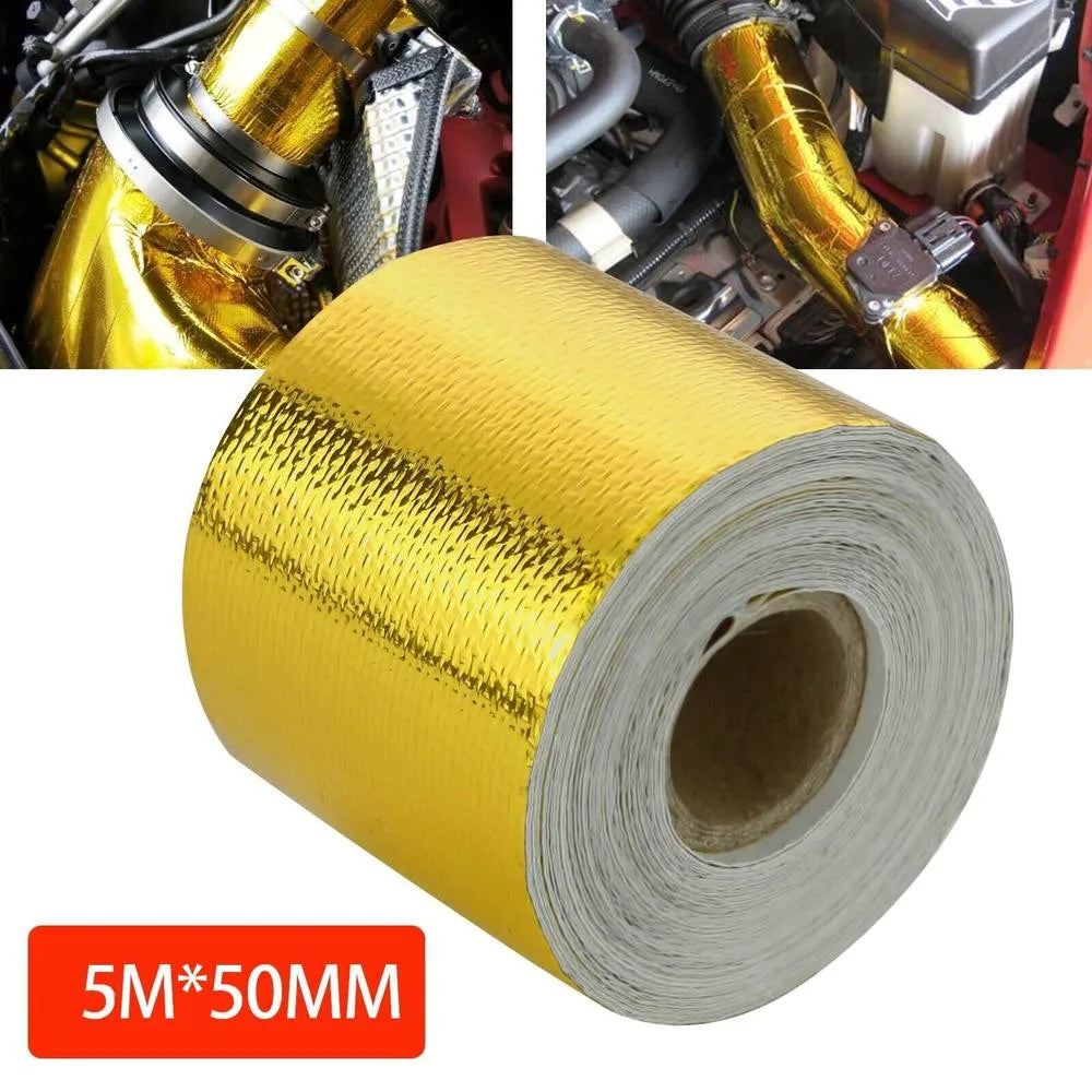 Reflective Self Adhesive Tape Gold Sliver Temperature Heat Insulation