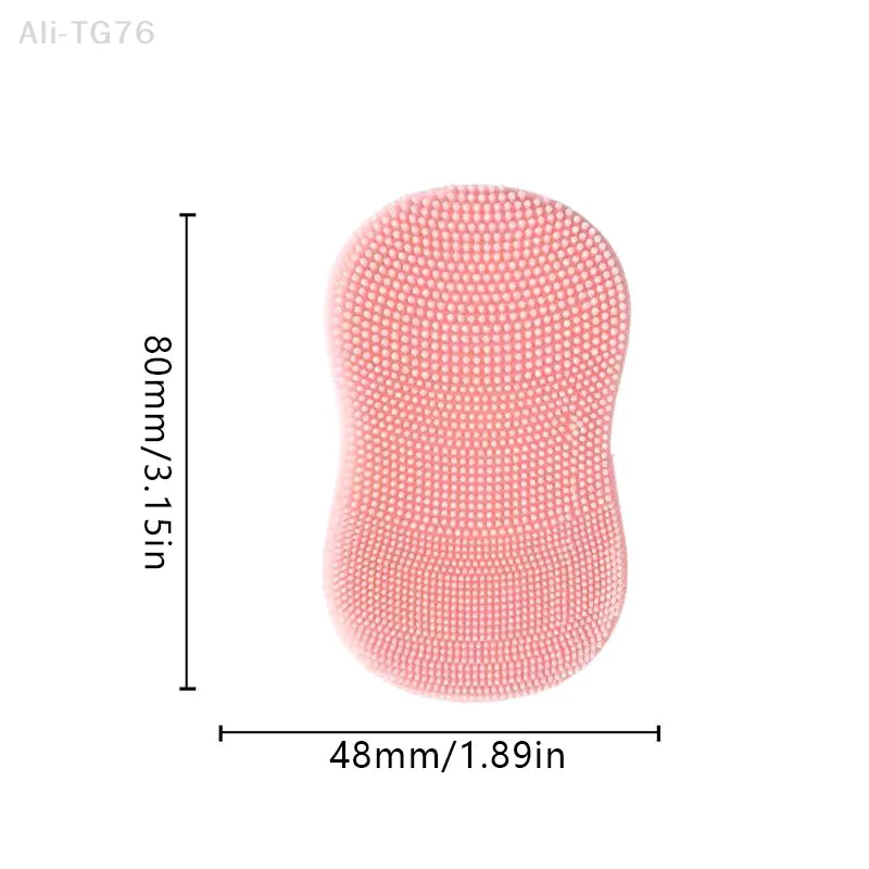 Silicone Face Cleansing Brush & Soft Exfoliator Facial Massager