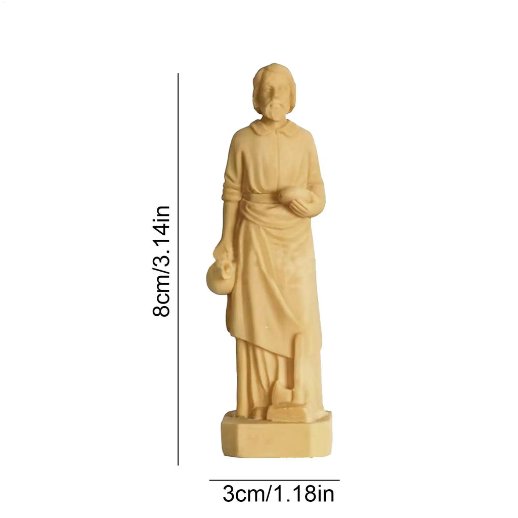 St. Joseph Hand-Painted Resin Statue – Home Décor Figurine