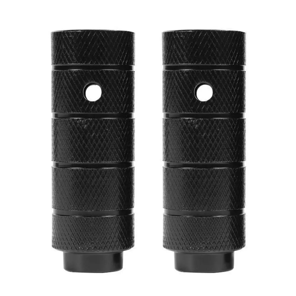 Anti-Skid Aluminum Bike Axle Pegs – 1 Pair Rear Footrest