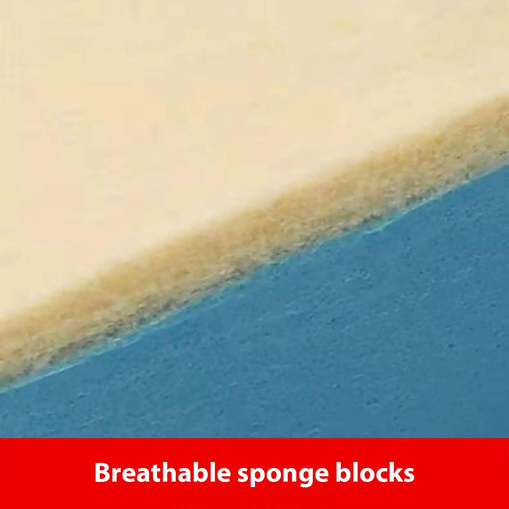 Car Glass Oil Film Cleaning Sponge & Polishing Brush
