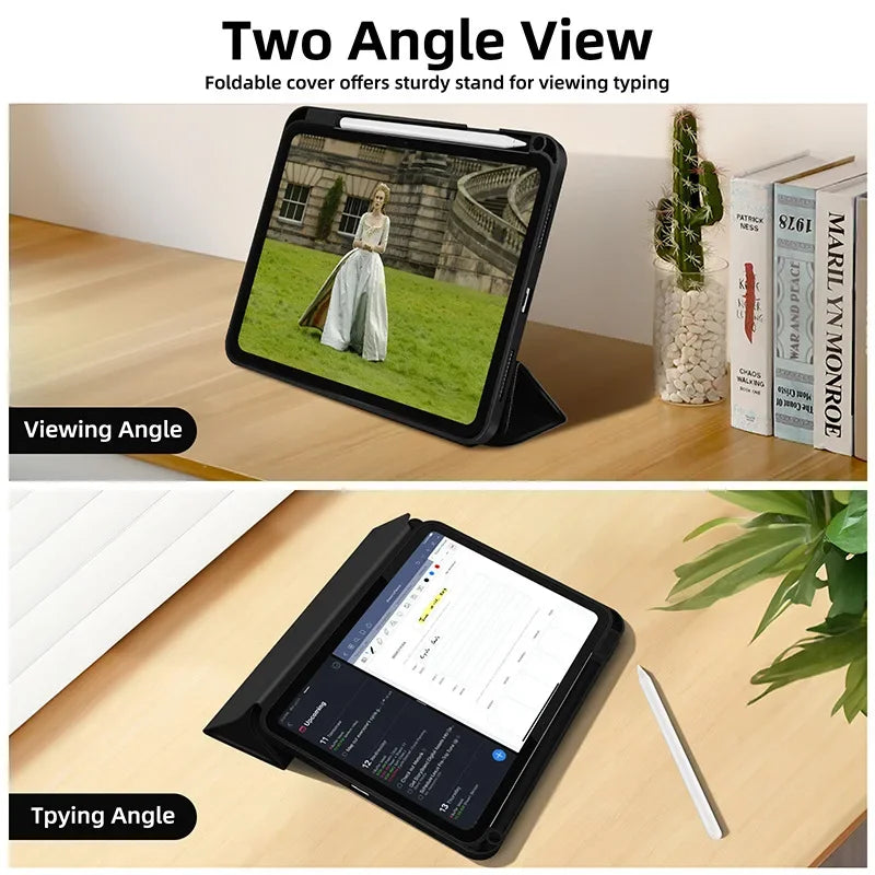 iPad Case with Pencil Holder – iPad A16, Air, Pro, Mini