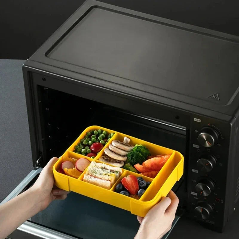 Bento Box Adult Lunch Containers 6 Compartment Adults Kids Toddler