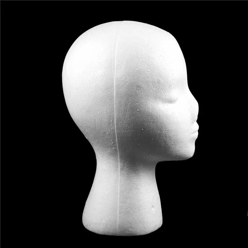 A36T- 27 5 X Dummy Mannequin Head Female Foam Polystyrene Exhibitor