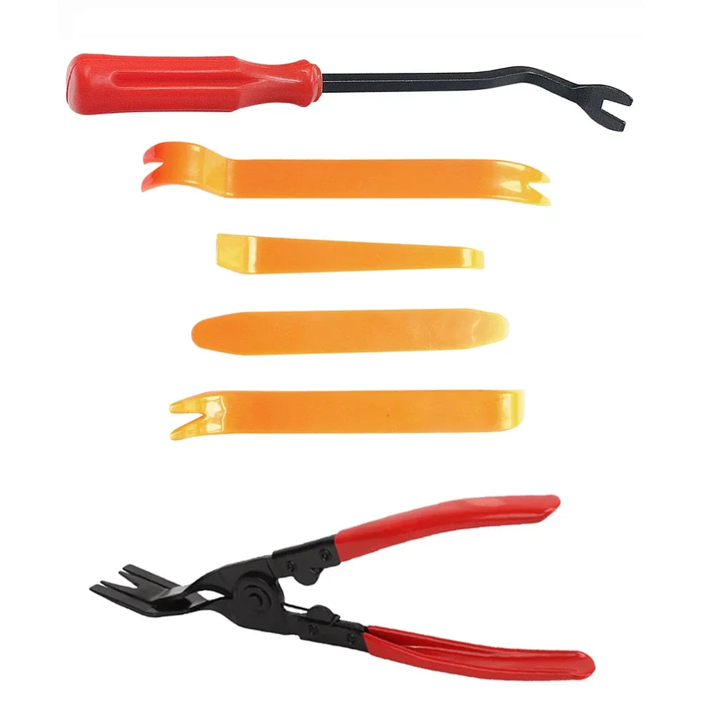 Car Interior Trim Removal Tool Kit – Pry Bar & Door Panel Set