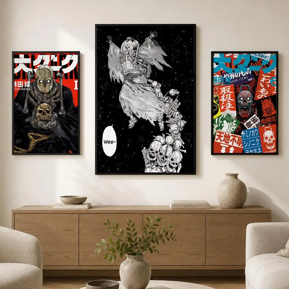 Dai Dark Anime Poster – Self-Adhesive Waterproof Wall Art