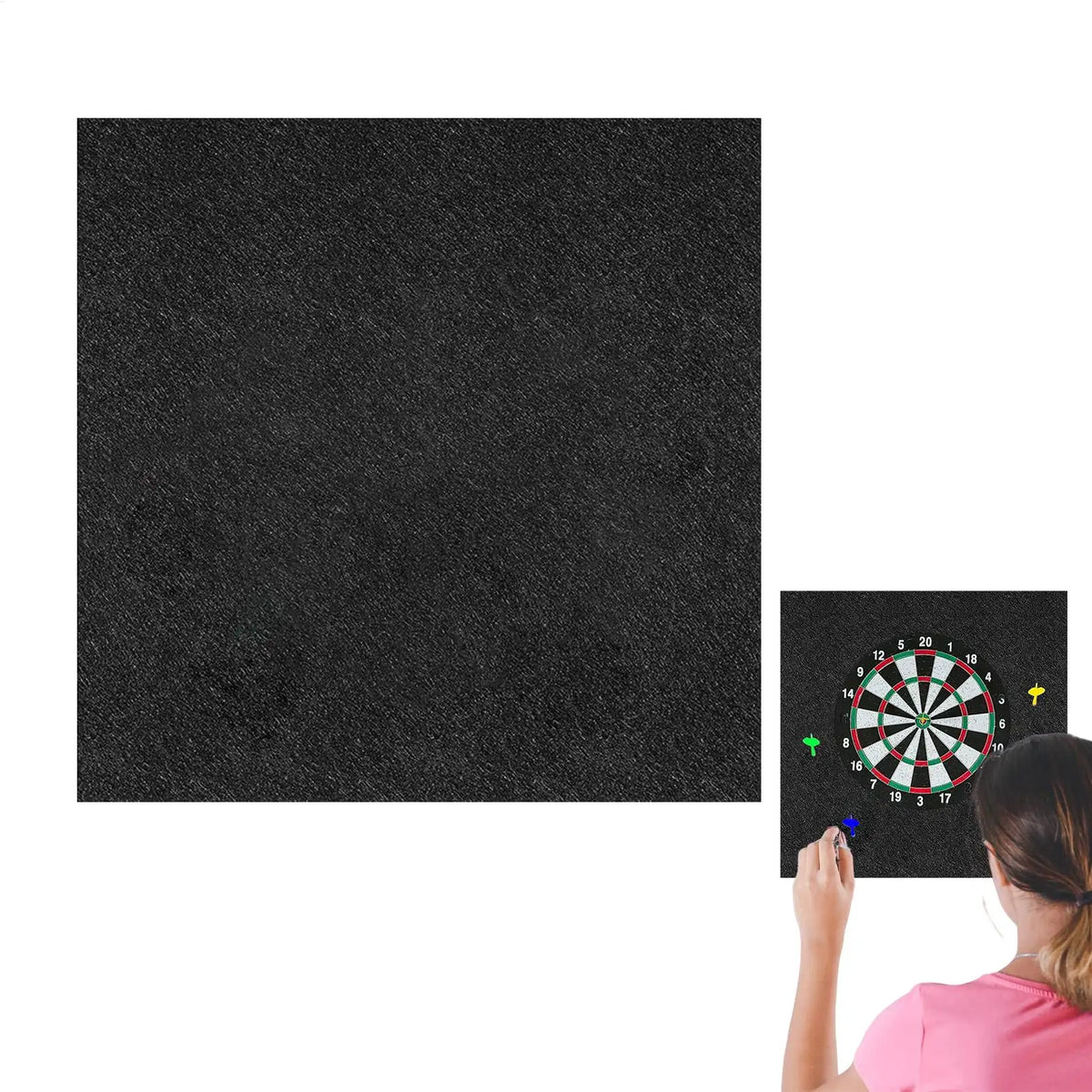 Dart Backboard Large Felt Wall Tiles Board Backer Professional Design