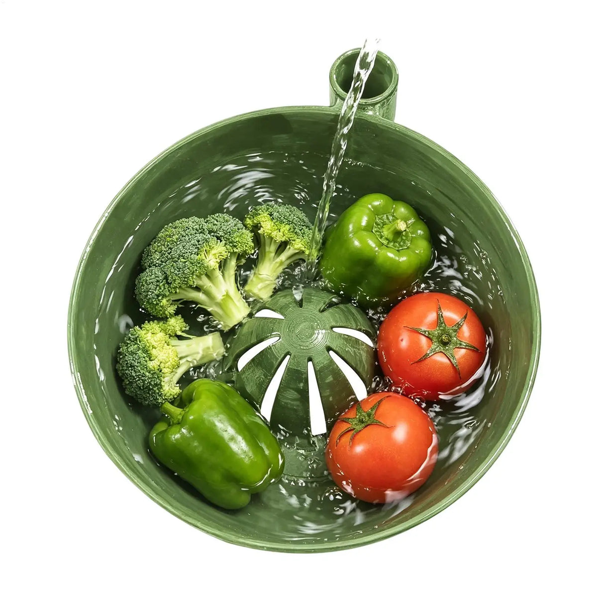 Self-Rotating Berry Bowl – 3D Printed Fruit Washing Basket