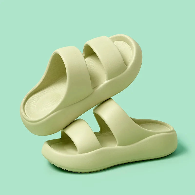 Women's EVA Platform Slippers | Non-Slip Beach & Indoor Slides