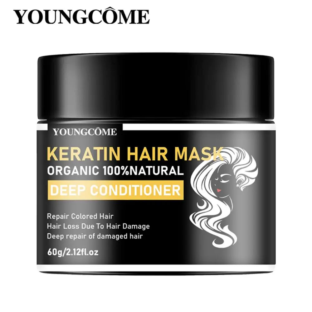 Keratin Hair Mask Damage Magical Treatment Frizzy Soft Smooth Shiny