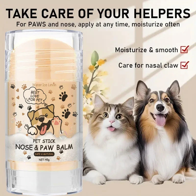 Pet Paw Care Cream Stick – Natural Moisturizer for Dogs & Cats