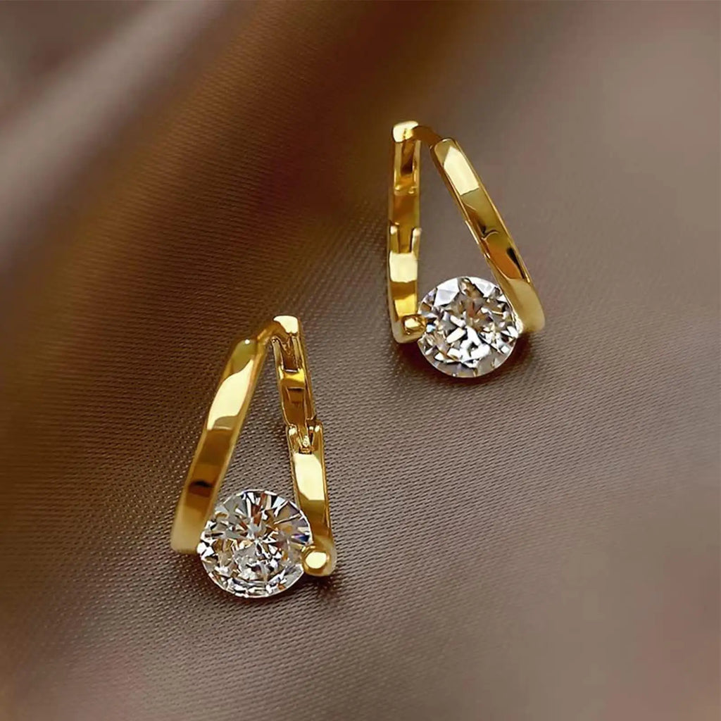 Germanium Magnetic Hoop Earrings – Silver & Gold Gift Jewelry