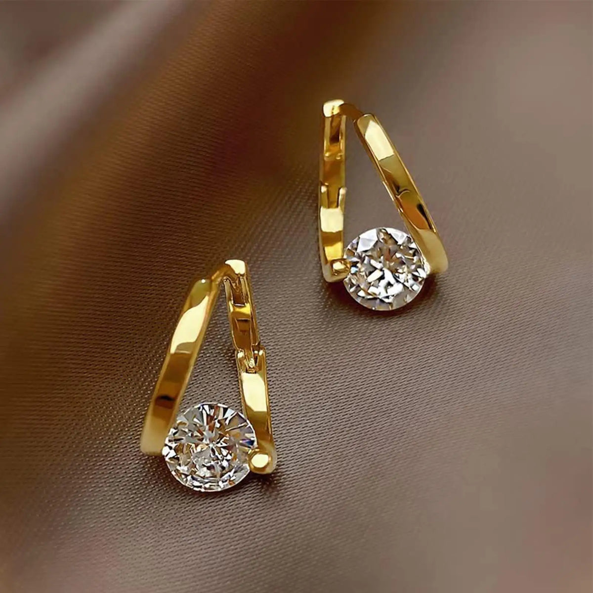 Germanium Magnetic Hoop Earrings – Silver & Gold Gift Jewelry