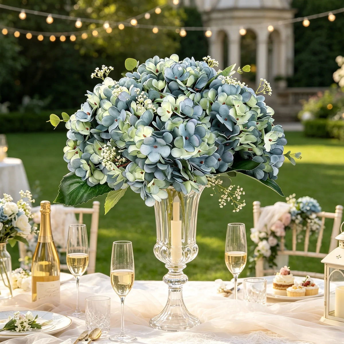 Artificial Silk Hydrangea Flowers | Indoor & Outdoor Decor