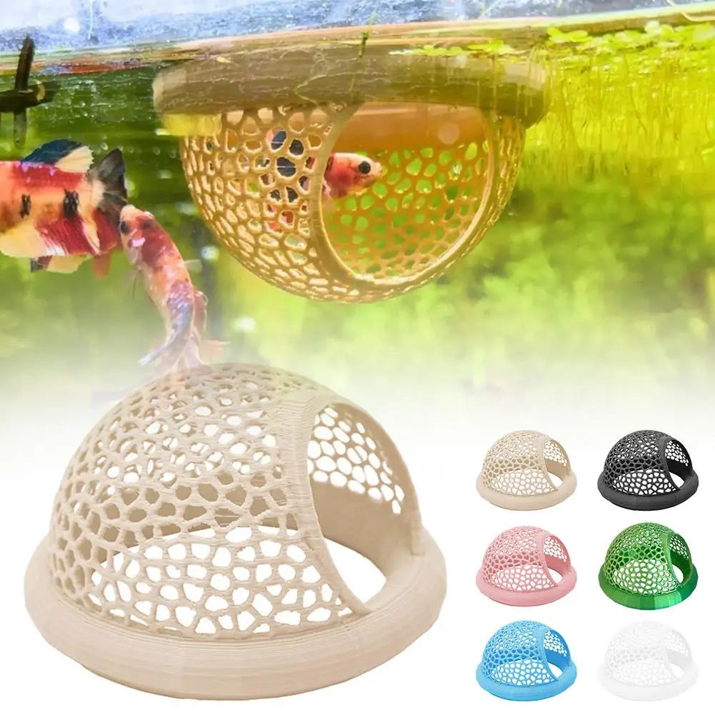 Floating Betta Fish Hideout Cave – Aquarium Rest & Shelter