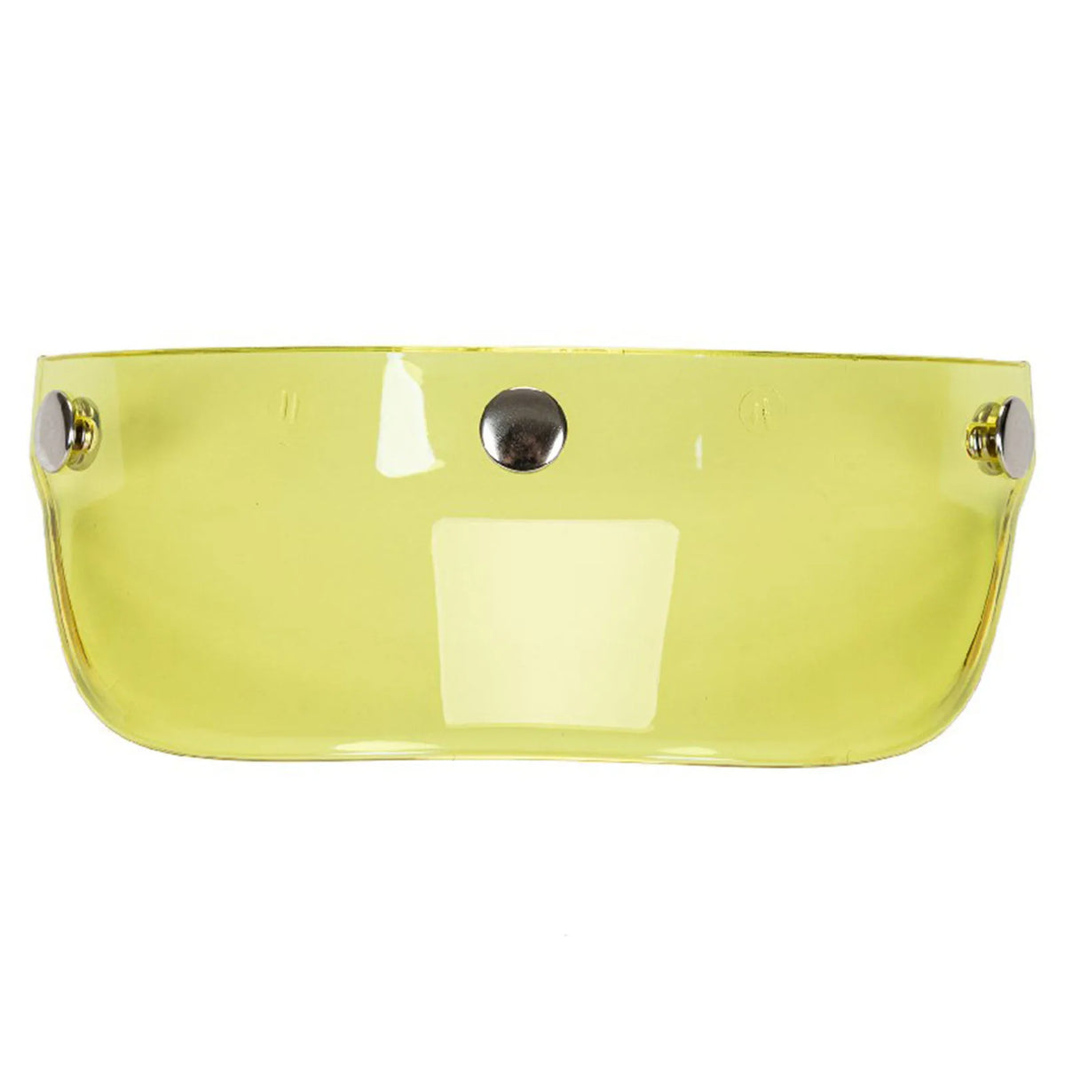 Universal 3-Snap Flip-Up Visor Wind Shield | Open Face Helmet