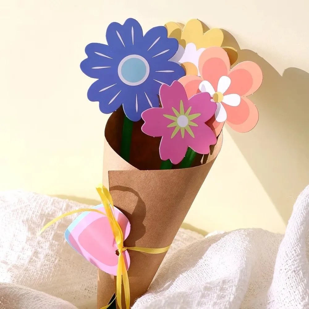 DIY Paper Flower Bouquet Craft Kit – Sunflower Making Set