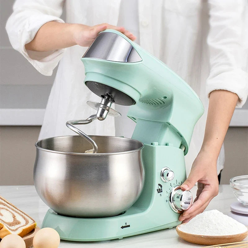 600W Stand Mixer 6-Speed – Dough, Cream & Egg Beater