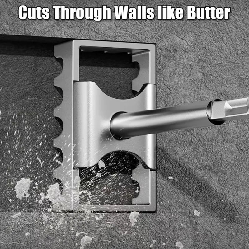 86 Type Square Hole Cutter for Junction Box Wall Mounting