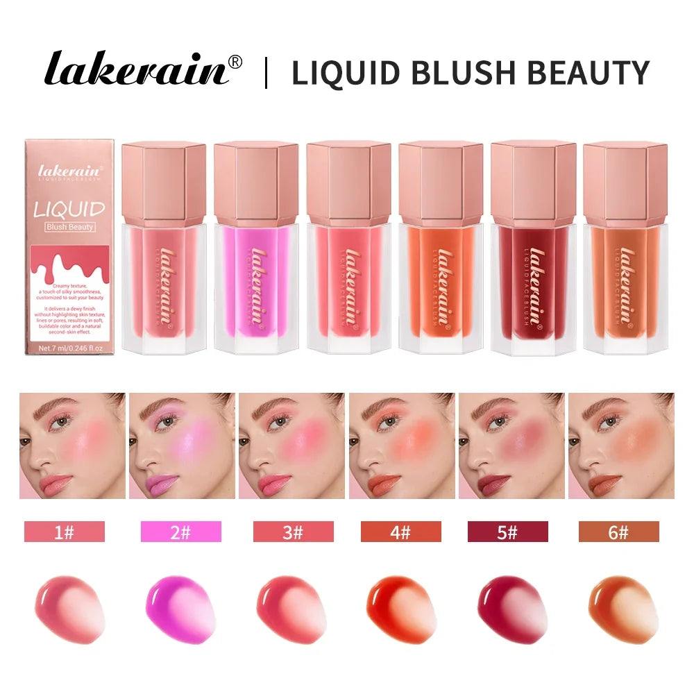 Liquid Blush Stick – Waterproof Cream Blush for Cheeks & Lips