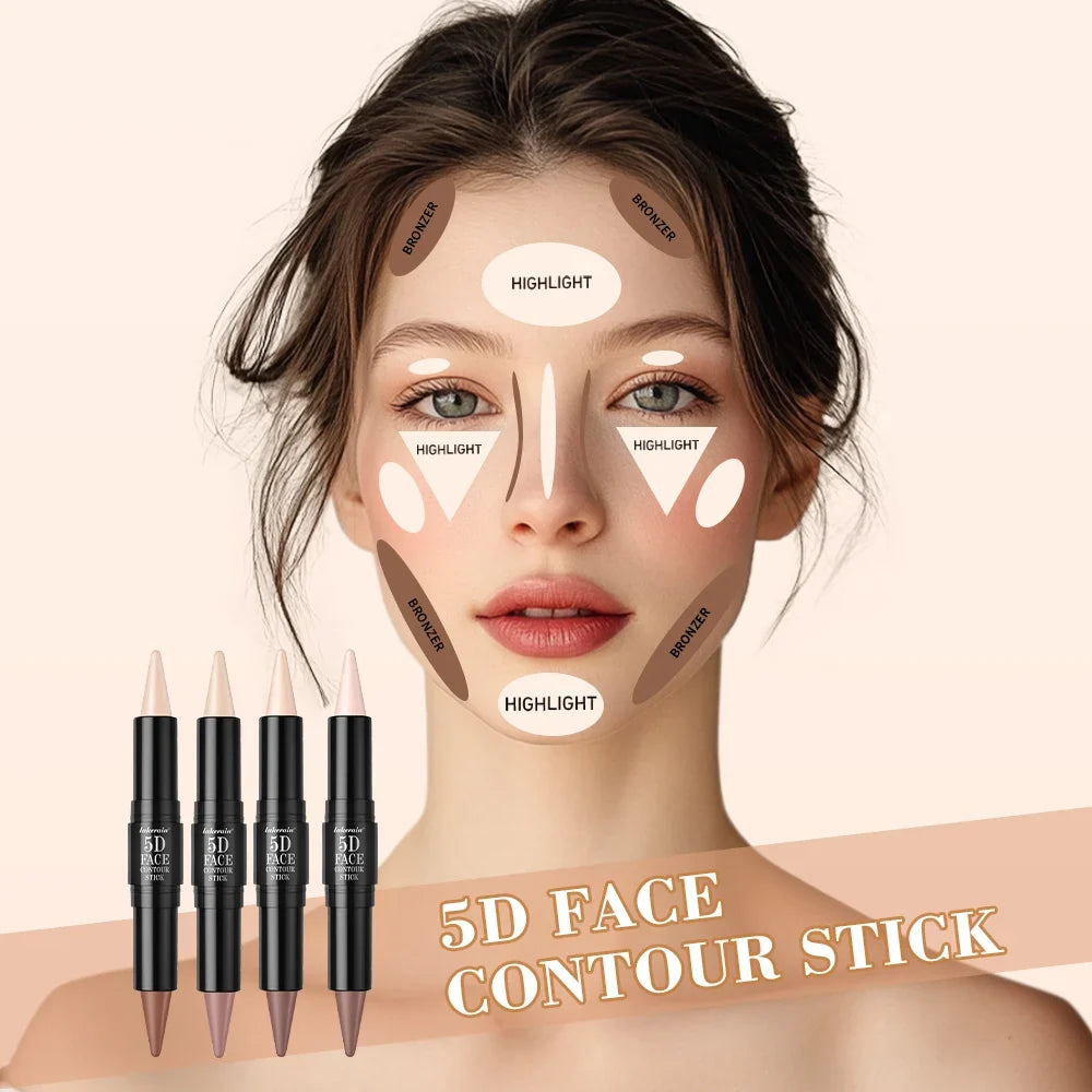 Dual-Ended Contour & Highlighter Stick | Waterproof 12-Hour