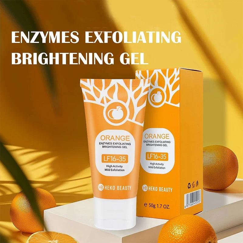 VERONNI Orange Exfoliating Gel 50g – Deep Cleanse & Glow