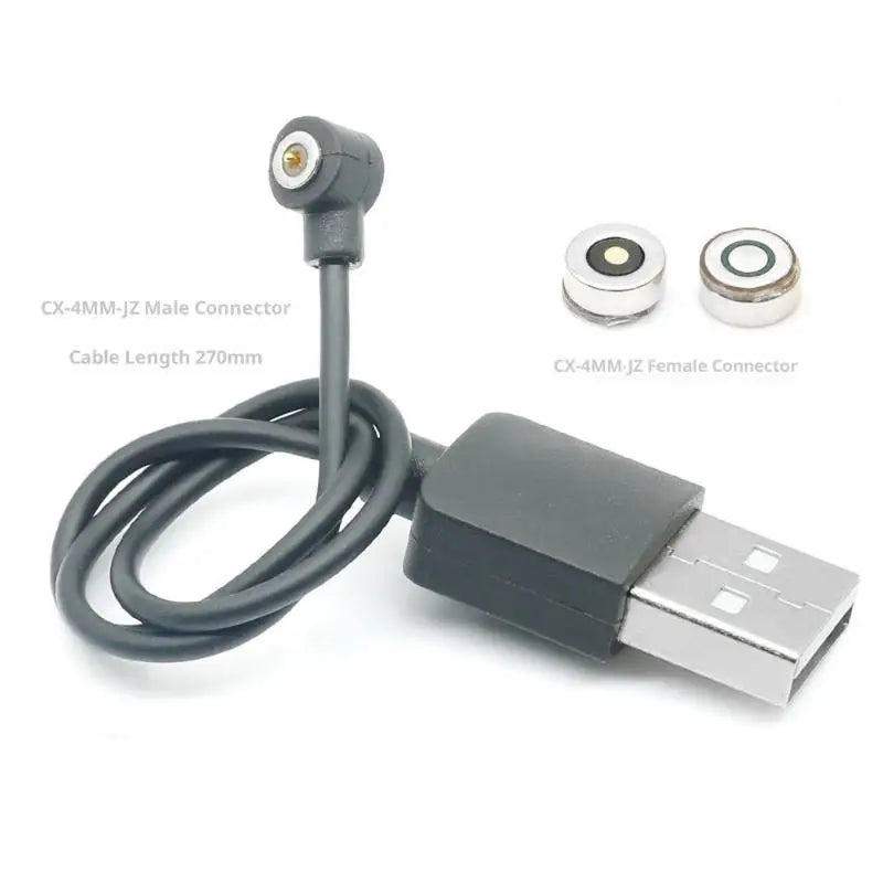 Magnetic Pogo Pin Connector Cx- Jz Male Female Wire Power Charging