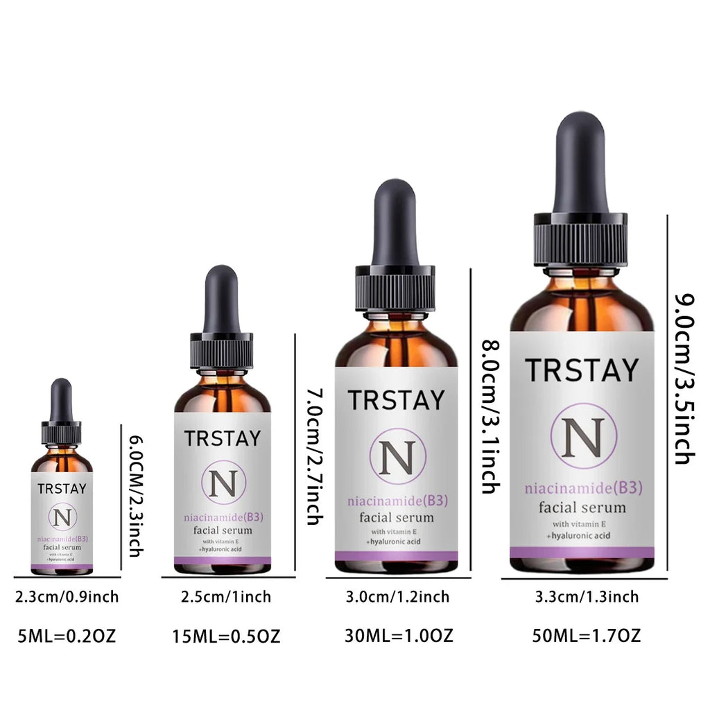 TRSTAY Niacinamide B3 Serum – Vitamin E & Hyaluronic Acid
