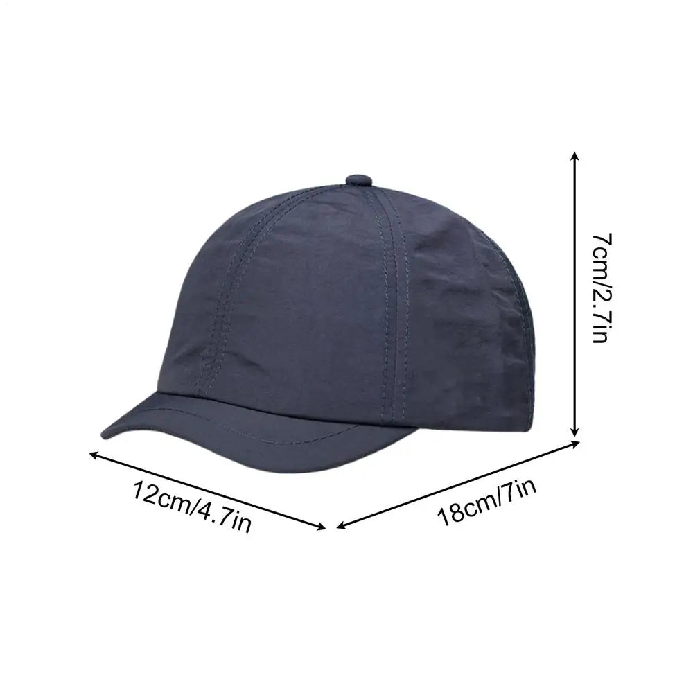 Unisex Quick-Dry Baseball Cap – Breathable Foldable Sun Hat
