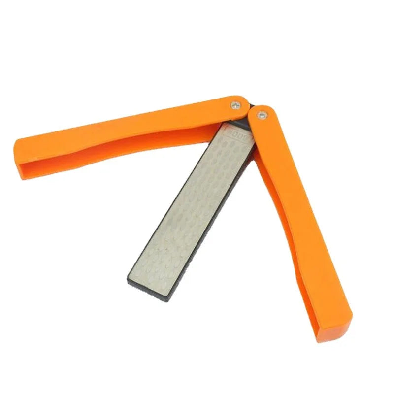 Portable Folding Double-Sided Diamond Knife Sharpening Stone