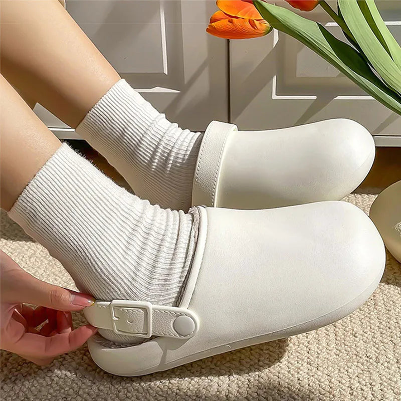 HAJINK Women's Winter House Slippers – Warm Plush Indoor Shoes