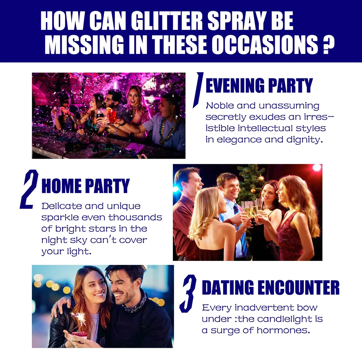 Diamond Body Glitter Spray – Shimmer Highlighter for Face & Hair