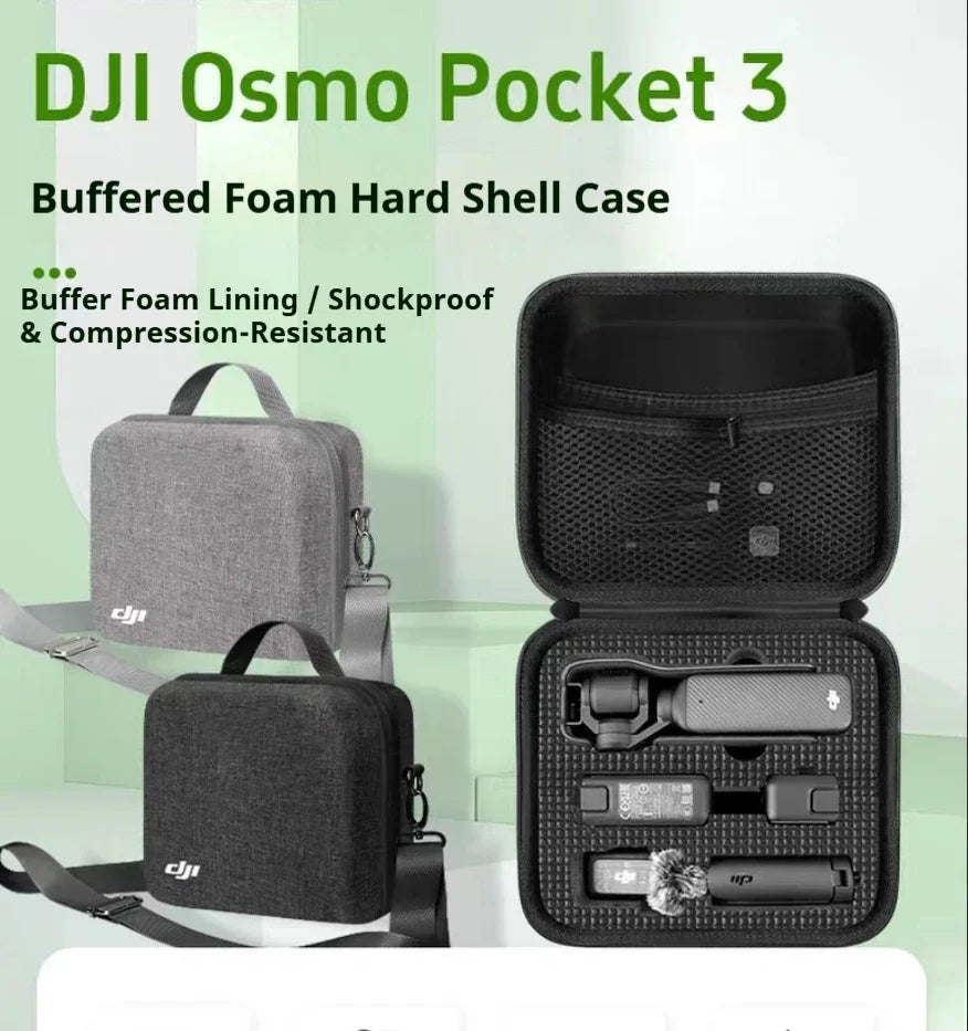 DJI Osmo Pocket 3 Hard Carry Case – Protective Storage Bag