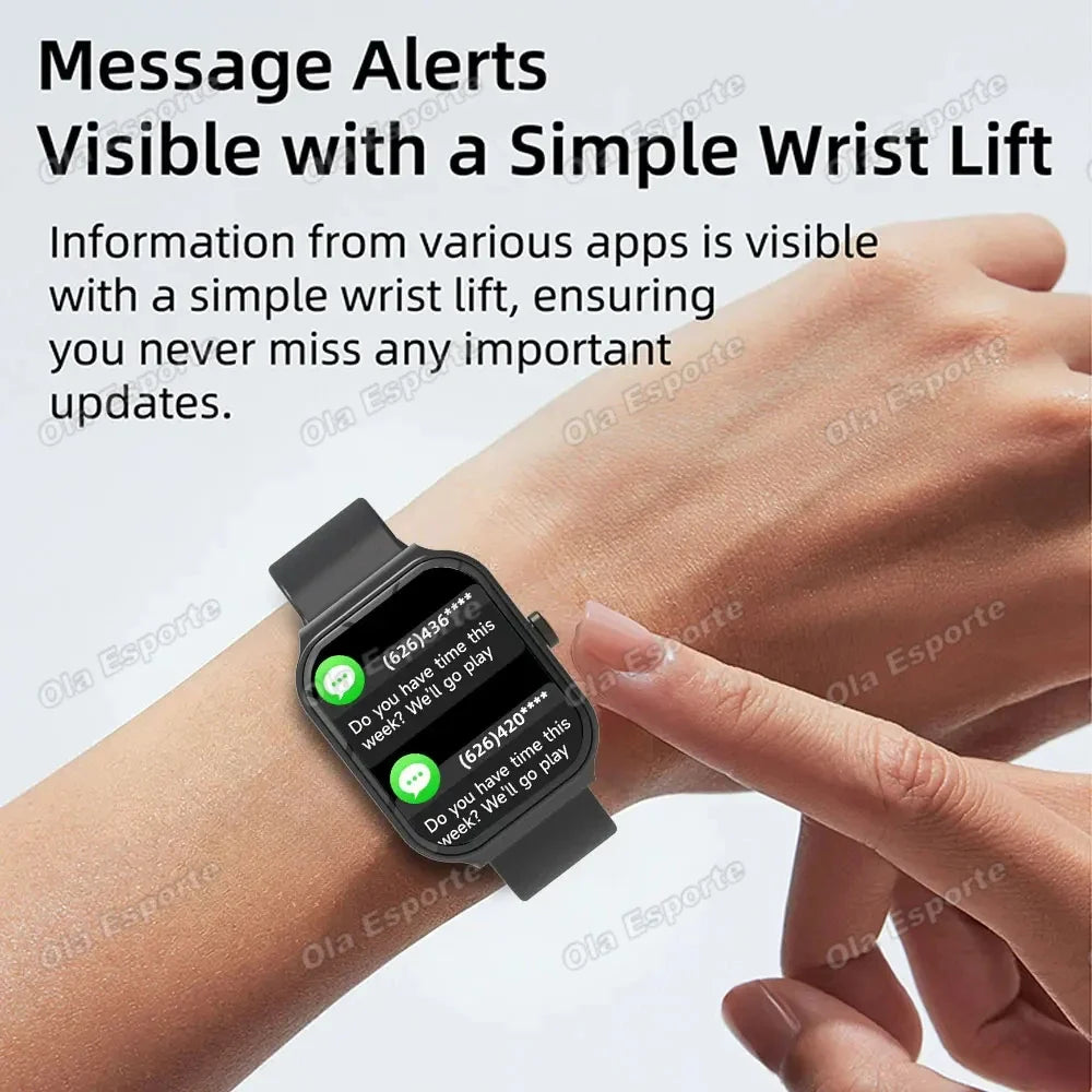 Ola Esporte 1.88" Smartwatch | Bluetooth Call & Fitness Tracker