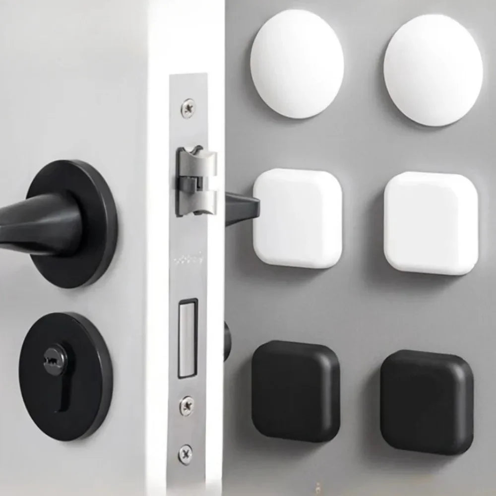 Silicone Door Handle Bumper – Self-Adhesive Wall Protector