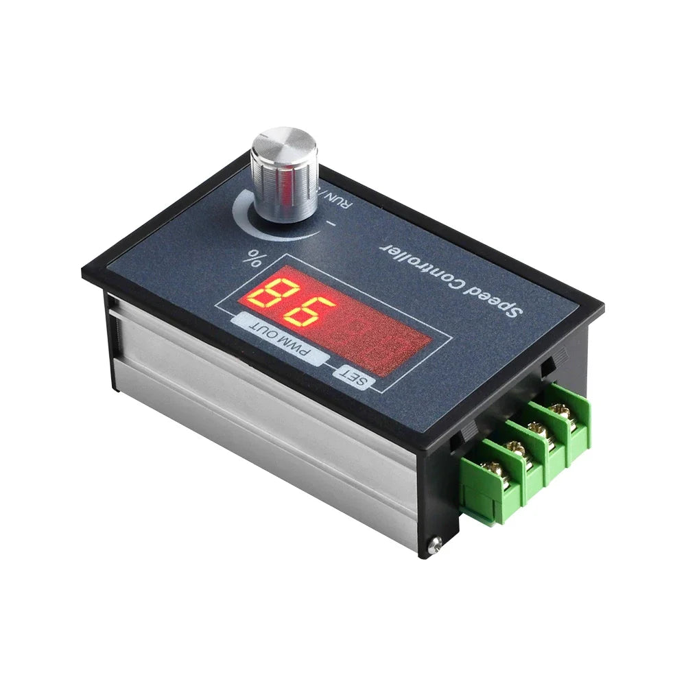 DC 6-60V PWM Motor Speed Controller | Encoder Knob 1-100kHz